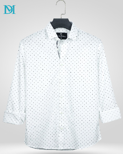 Luxury Cotton Print Shirt